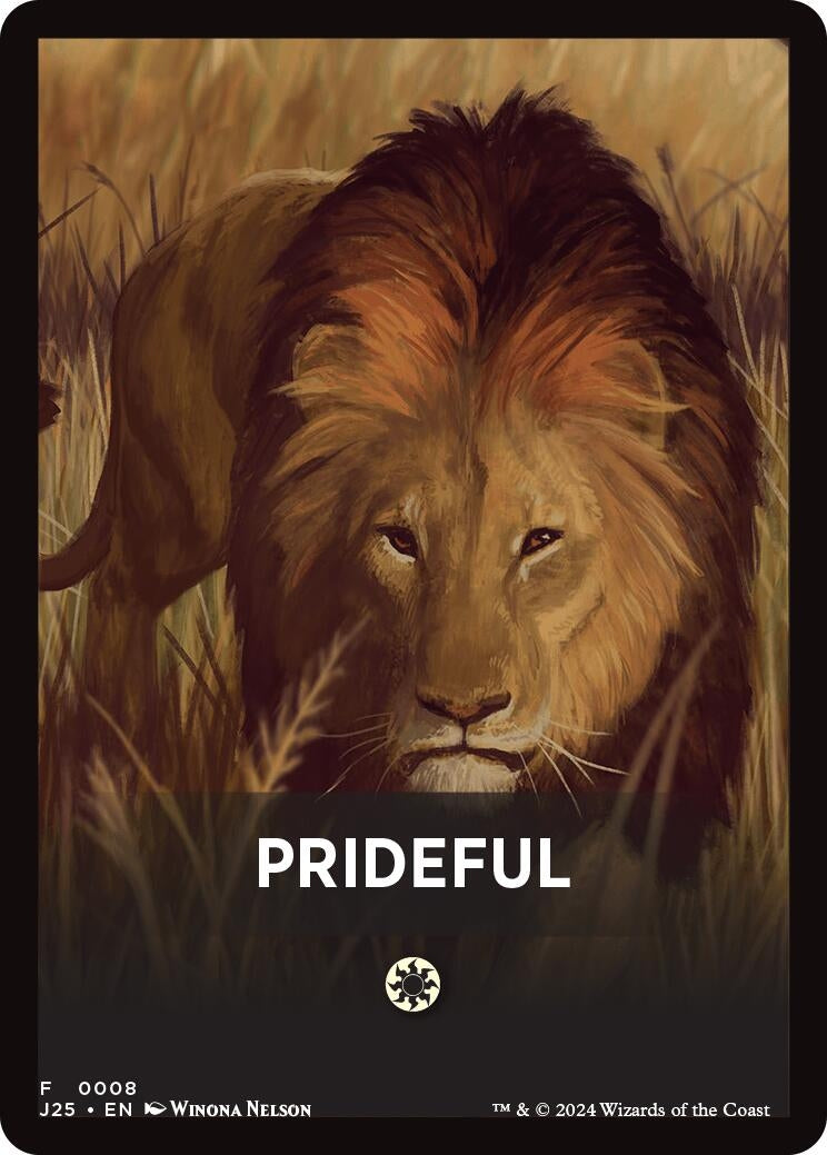 Image for Prideful Theme Card (Foundations Jumpstart) (8) - Magic: The Gathering