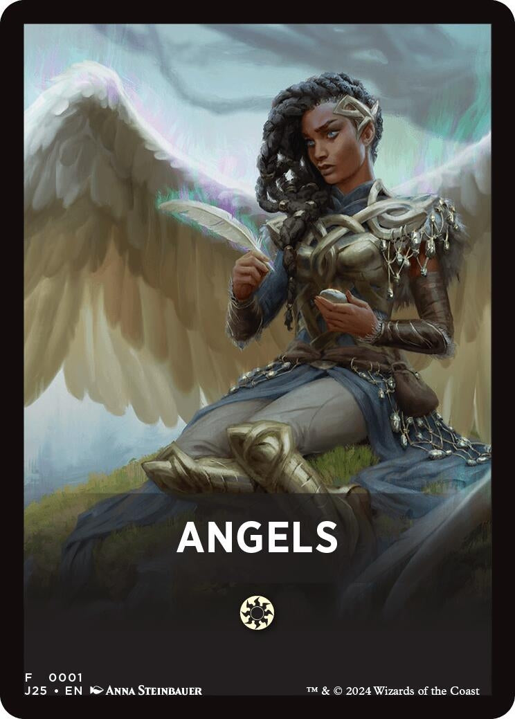 Image for Angels Theme Card (Foundations Jumpstart) (1) - Magic: The Gathering