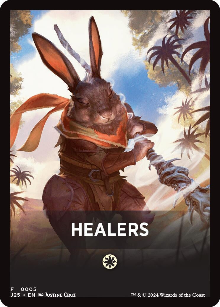 Image for Healers Theme Card (Foundations Jumpstart) (5) - Magic: The Gathering
