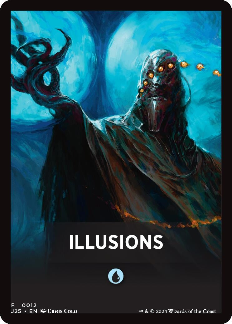 Image for Illusions Theme Card (Foundations Jumpstart) (12) - Magic: The Gathering