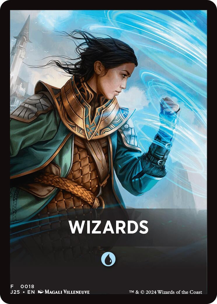 Image for Wizards Theme Card (Foundations Jumpstart) (18) - Magic: The Gathering
