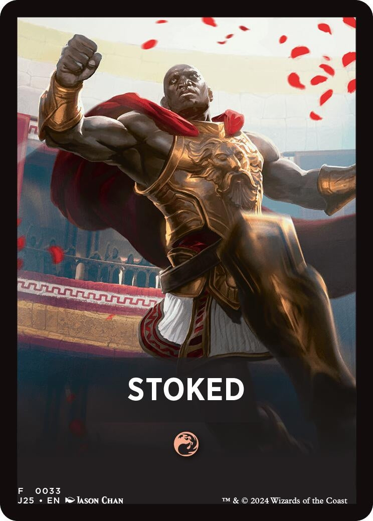 Image for Stoked Theme Card (Foundations Jumpstart) (33) - Magic: The Gathering
