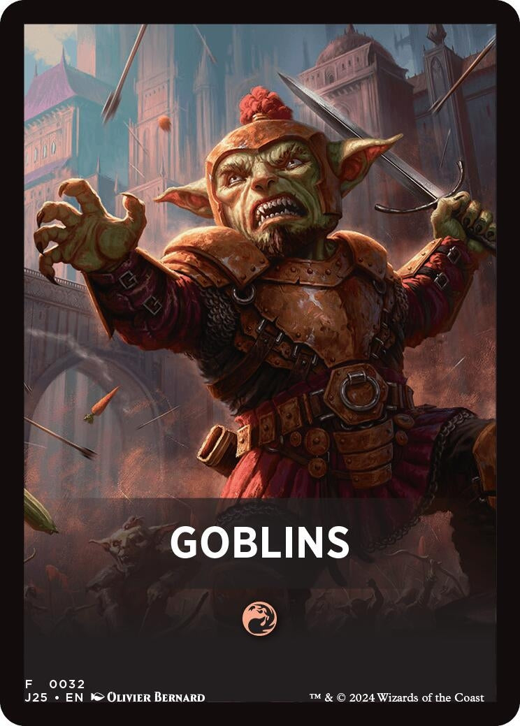 Image for Goblins Theme Card (Foundations Jumpstart) (32) - Magic: The Gathering