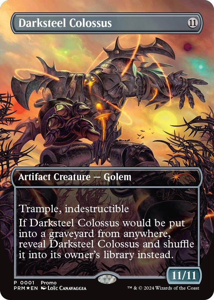 Image for Darksteel Colossus (Unique and Miscellaneous Promos) (1) - Magic: The Gathering