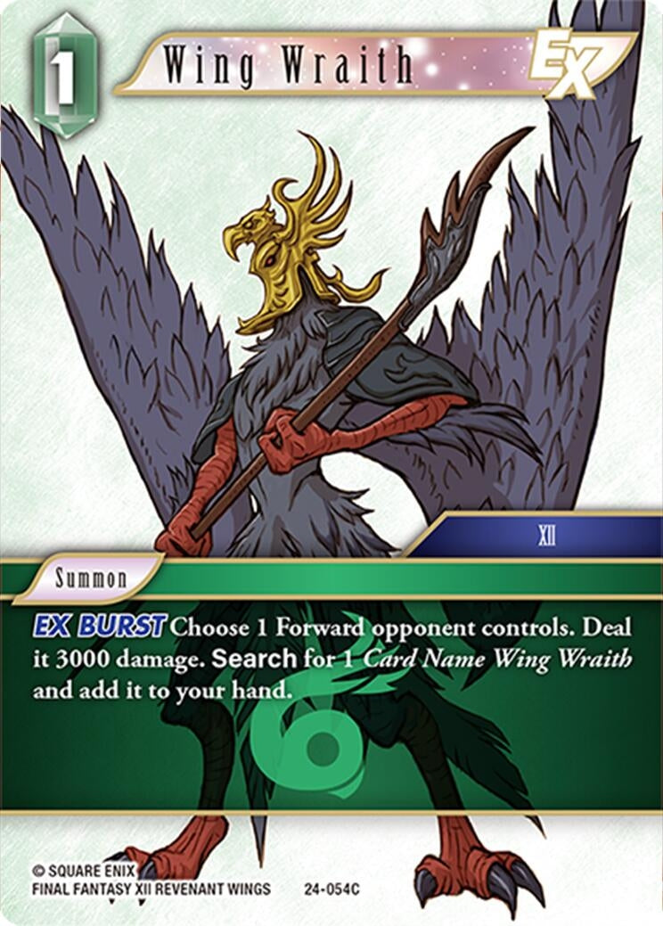 Image for Wing Wraith (Hidden Legends) (24-054C) - Final Fantasy TCG