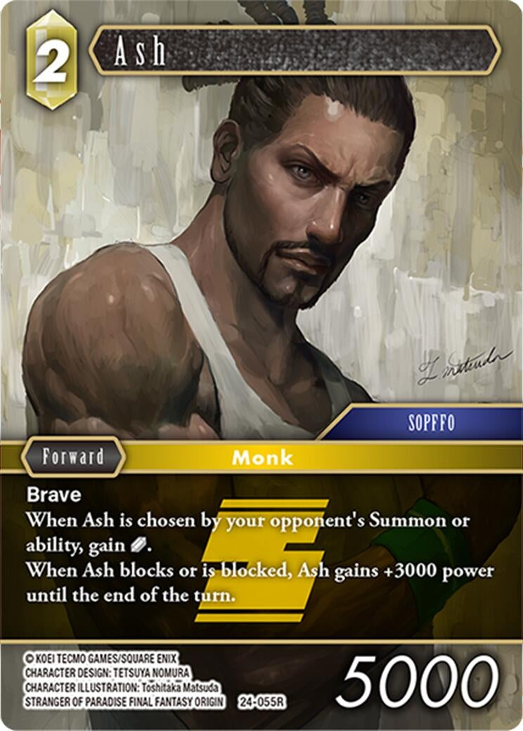 Image for Ash (Hidden Legends) (24-055R) - Final Fantasy TCG