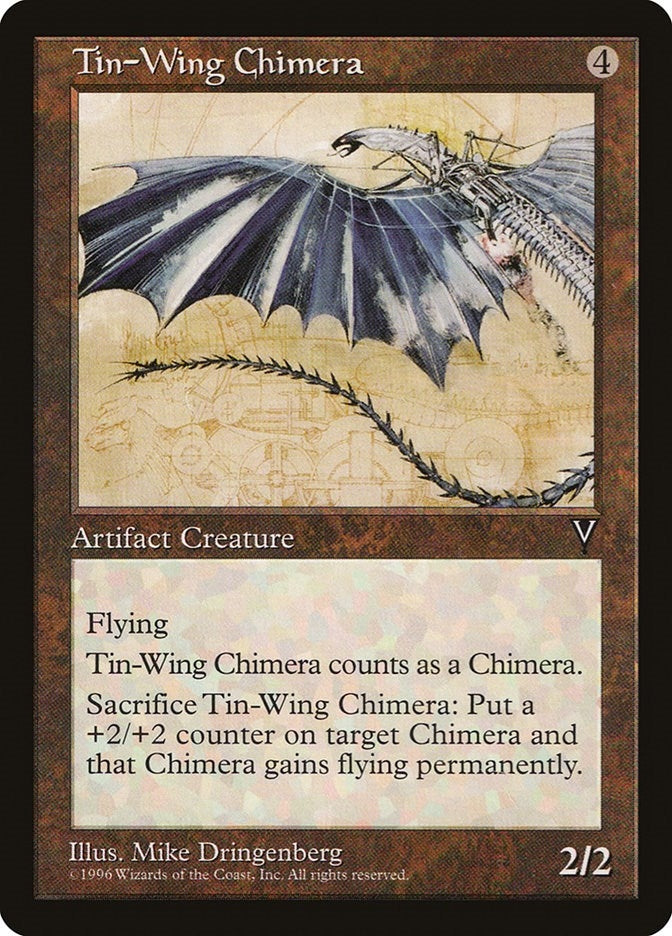 Image for Tin-Wing Chimera (Visions) - Magic: The Gathering