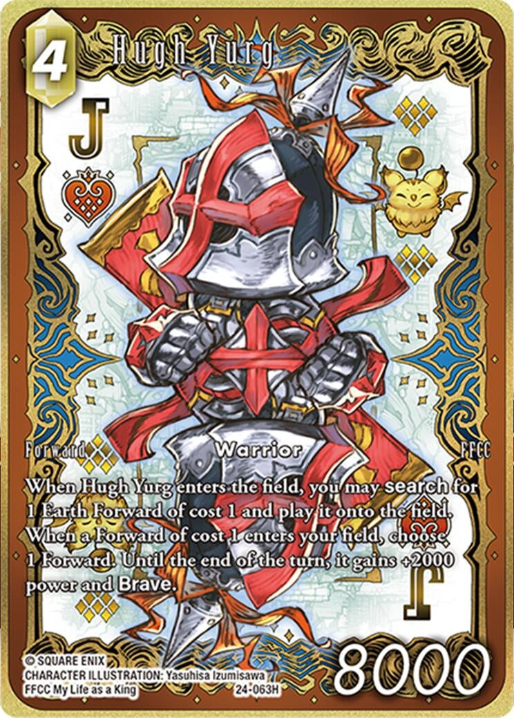 Image for Hugh Yurg (Full Art) (Hidden Legends) (24-063H) - Final Fantasy TCG