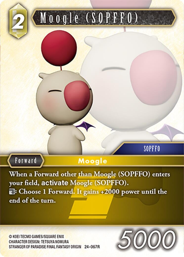 Image for Moogle (SOPFFO) (Hidden Legends) (24-067R) - Final Fantasy TCG