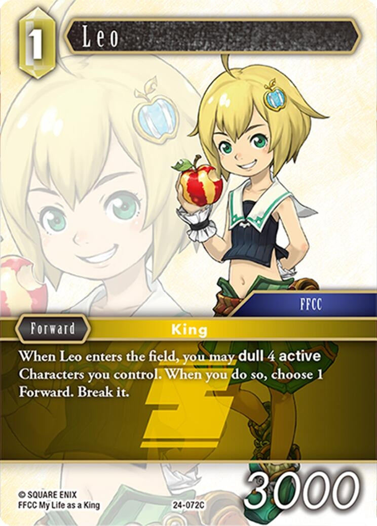 Image for Leo (Hidden Legends) (24-072C) - Final Fantasy TCG