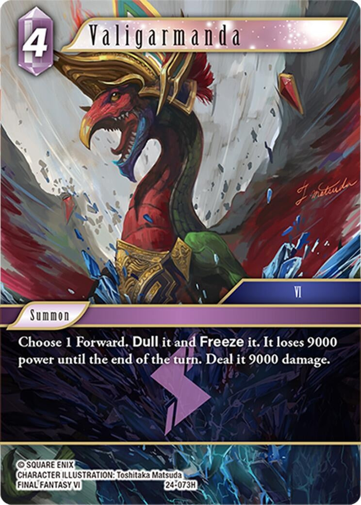 Image for Valigarmanda (Hidden Legends) (24-073H) - Final Fantasy TCG