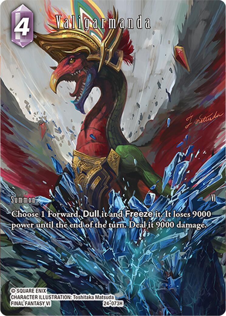 Image for Valigarmanda (Full Art) (Hidden Legends) (24-073H) - Final Fantasy TCG