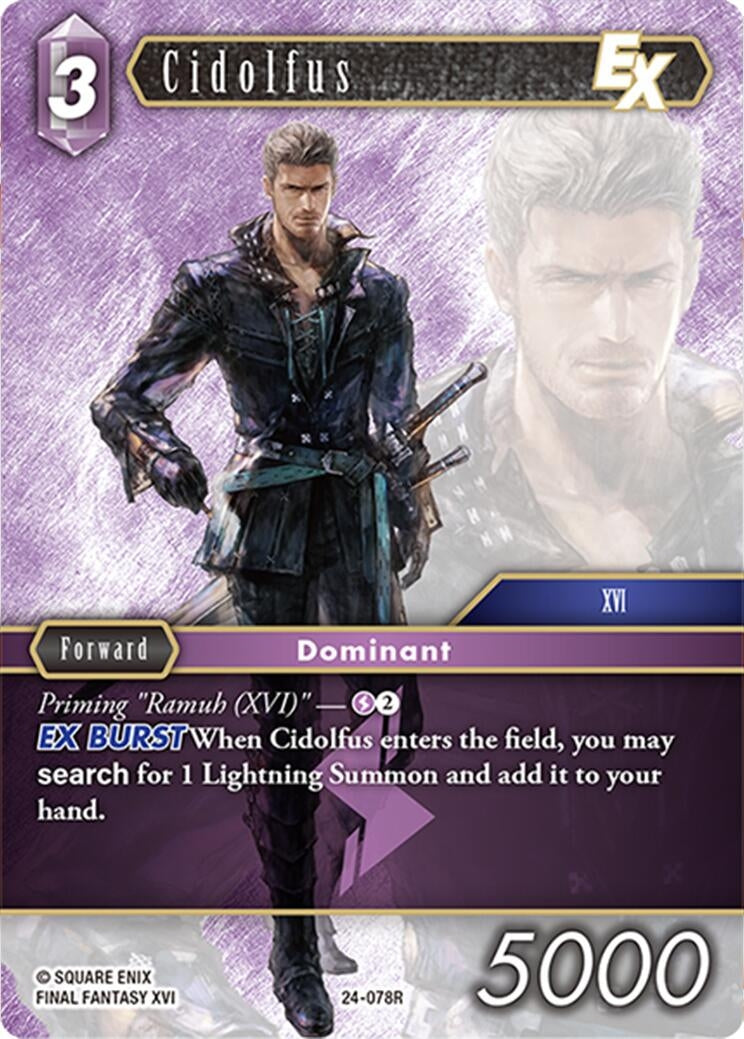 Image for Cidolfus (Hidden Legends) (24-078R) - Final Fantasy TCG