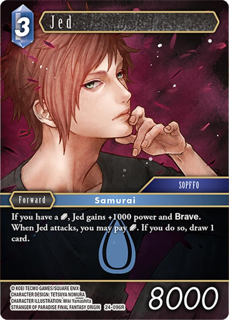 Image for Jed (Hidden Legends) (24-096R) - Final Fantasy TCG