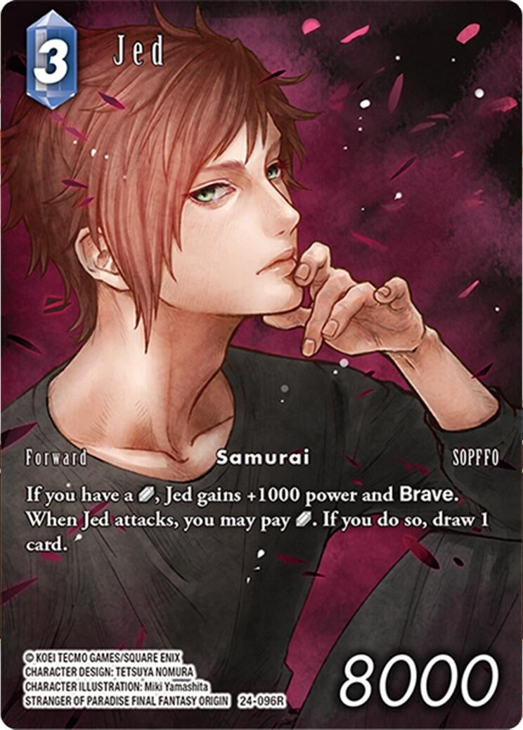 Image for Jed (Full Art) (Hidden Legends) (24-096R) - Final Fantasy TCG