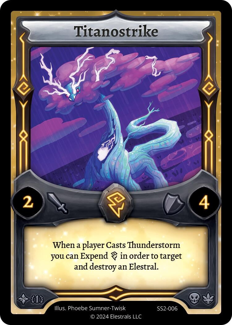Image for Titanostrike (Shattered Stars Chapter 2 [SS2]) (SS2-006) - Elestrals