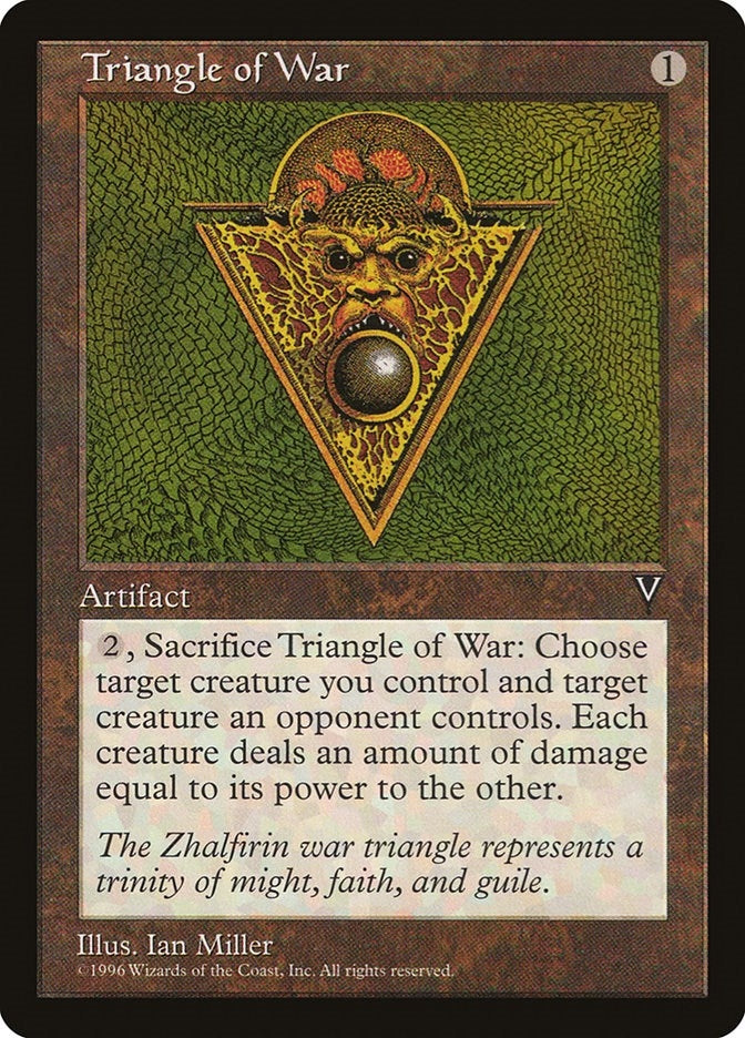 Image for Triangle of War (Visions) - Magic: The Gathering