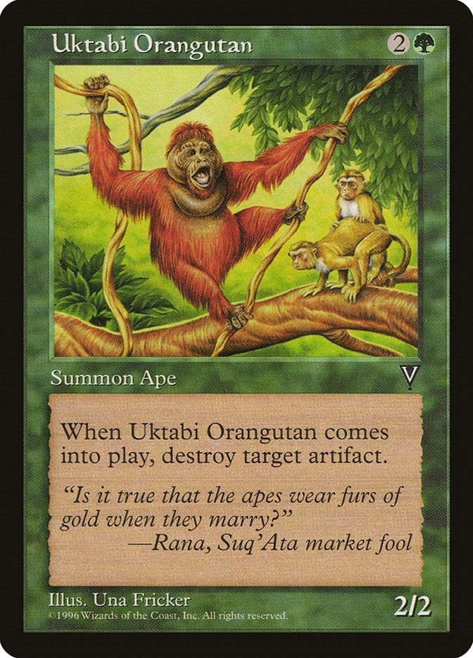 Image for Uktabi Orangutan (Visions) - Magic: The Gathering