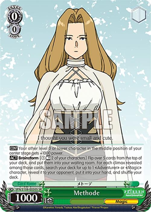 Image for Methode (SR) (Frieren: Beyond Journey’s End) (SFN/S108-E030S SR) - Weiss Schwarz