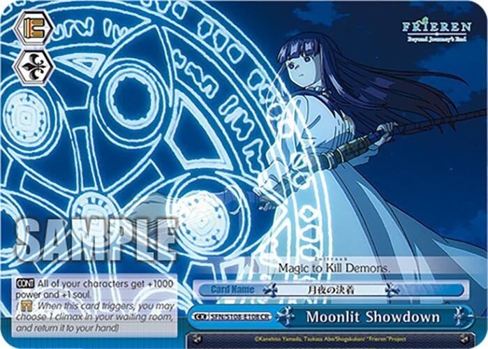 Image for Moonlit Showdown (Frieren: Beyond Journey’s End) (SFN/S108-E108 CR) - Weiss Schwarz