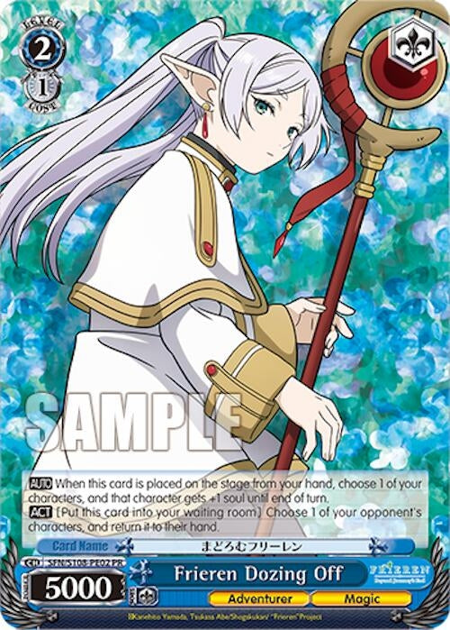 Image for Frieren Dozing Off (PR) (Frieren: Beyond Journey’s End) (SFN/S108-PE02 PR) - Weiss Schwarz