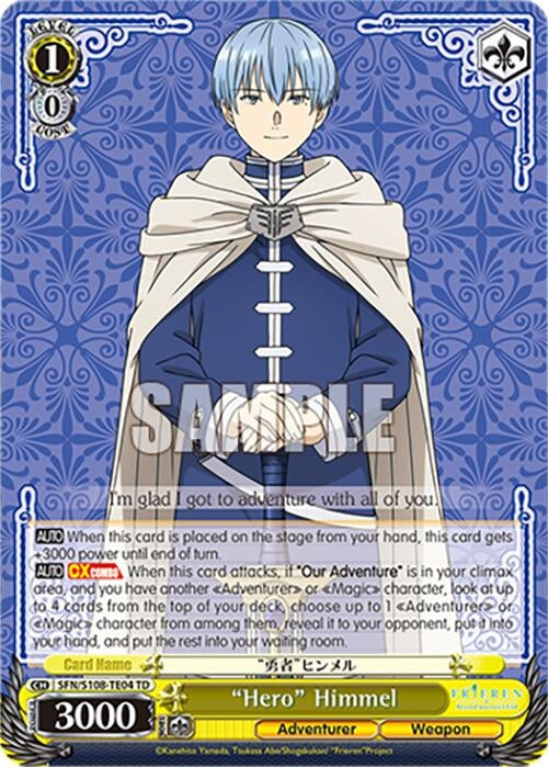 Image for "Hero" Himmel (Frieren: Beyond Journey’s End) (SFN/S108-TE04 TD) - Weiss Schwarz