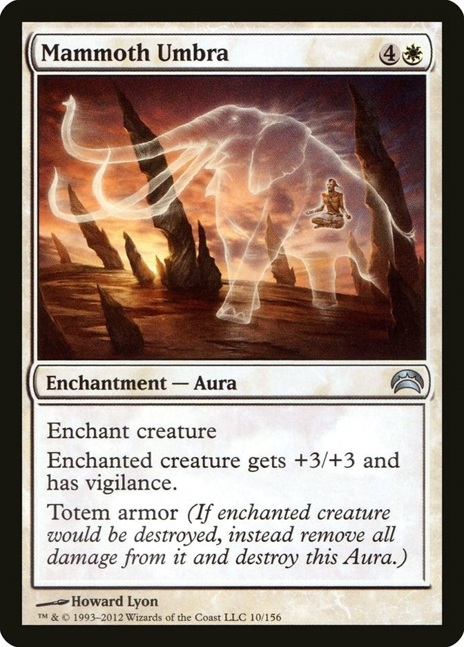 Image for Mammoth Umbra (Planechase 2012) (10) - Magic: The Gathering