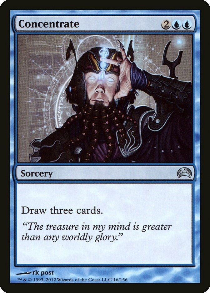 Image for Concentrate (Planechase 2012) (16) - Magic: The Gathering