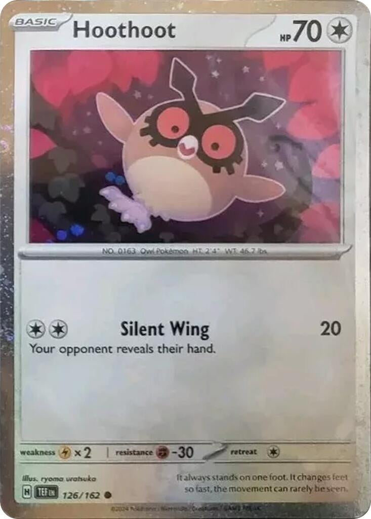 Image for Hoothoot - 126 (Cosmos Holo) (SV: Scarlet & Violet Promo Cards) (126/162) - Pokemon