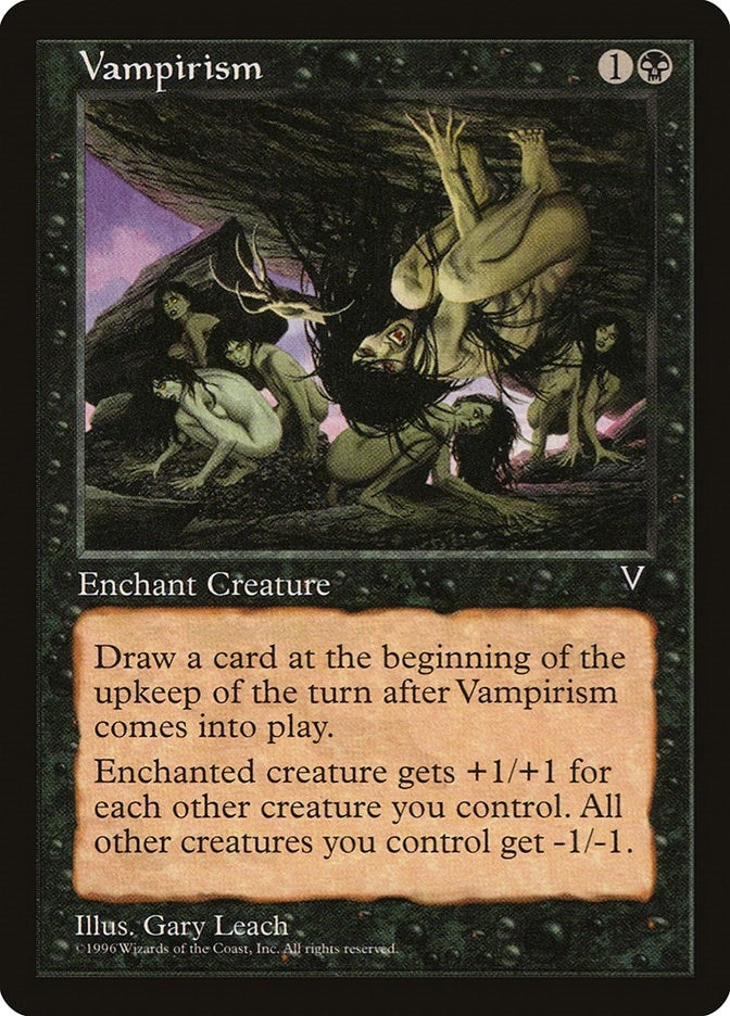 Image for Vampirism (Visions) - Magic: The Gathering