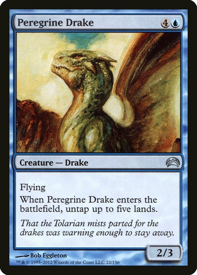 Image for Peregrine Drake (Planechase 2012) (22) - Magic: The Gathering