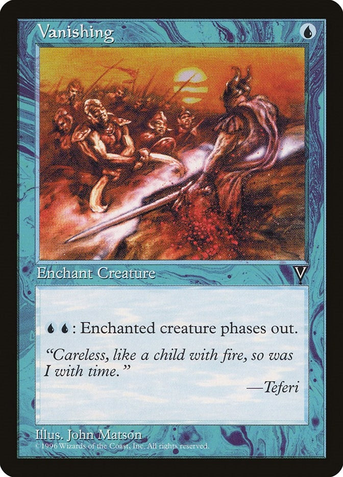 Image for Vanishing (Visions) - Magic: The Gathering