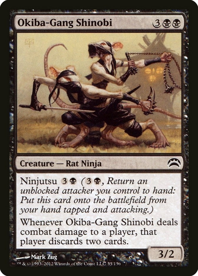Image for Okiba-Gang Shinobi (Planechase 2012) (35) - Magic: The Gathering