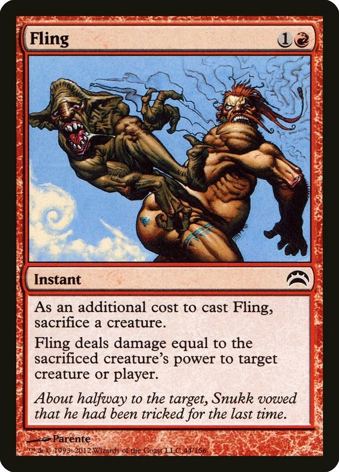 Image for Fling (Planechase 2012) (44) - Magic: The Gathering