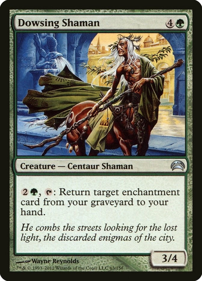 Image for Dowsing Shaman (Planechase 2012) (63) - Magic: The Gathering