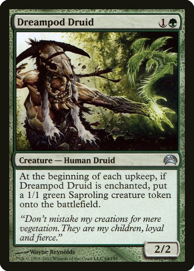 Image for Dreampod Druid (Planechase 2012) (64) - Magic: The Gathering