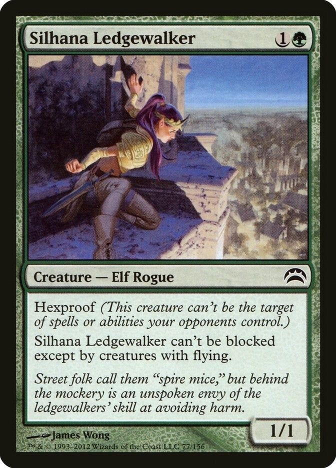 Image for Silhana Ledgewalker (Planechase 2012) (77) - Magic: The Gathering