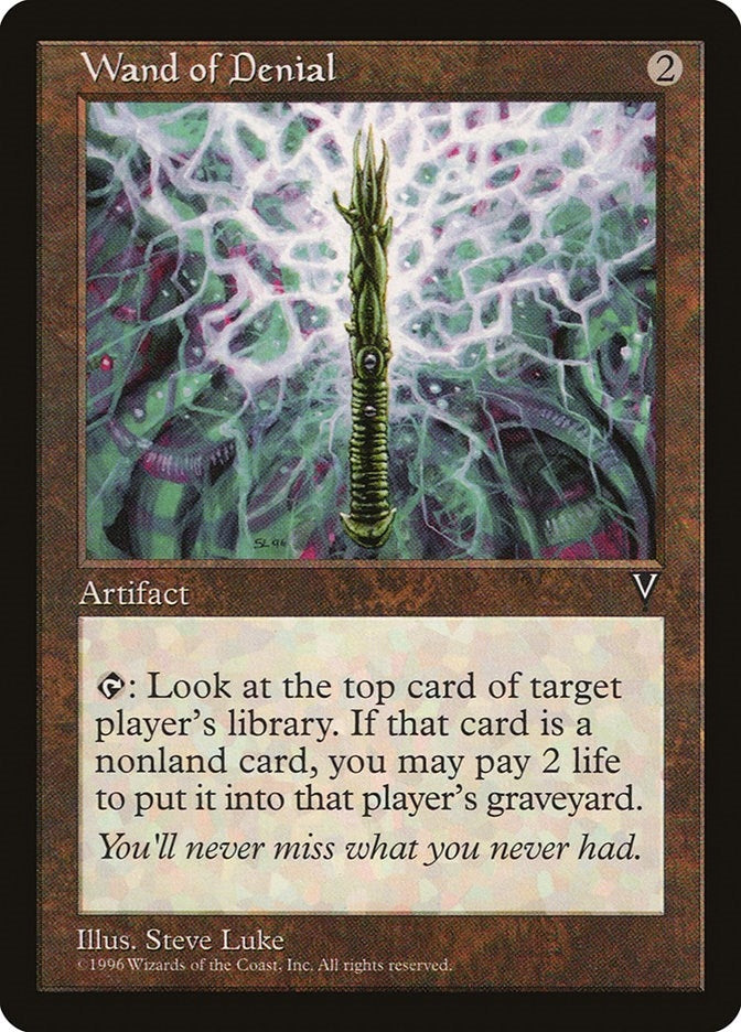 Image for Wand of Denial (Visions) - Magic: The Gathering