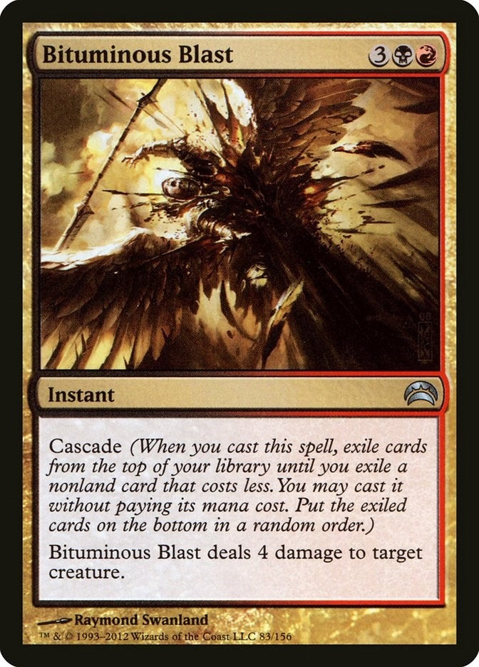 Image for Bituminous Blast (Planechase 2012) (83) - Magic: The Gathering