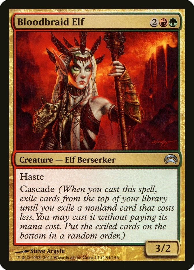 Image for Bloodbraid Elf (Planechase 2012) (84) - Magic: The Gathering