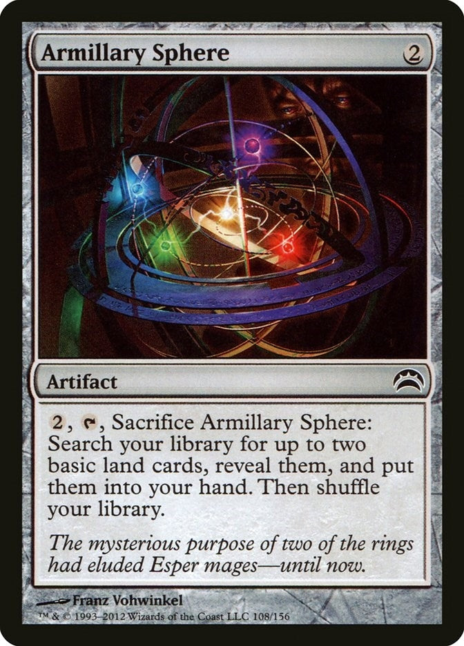 Image for Armillary Sphere (Planechase 2012) (108) - Magic: The Gathering