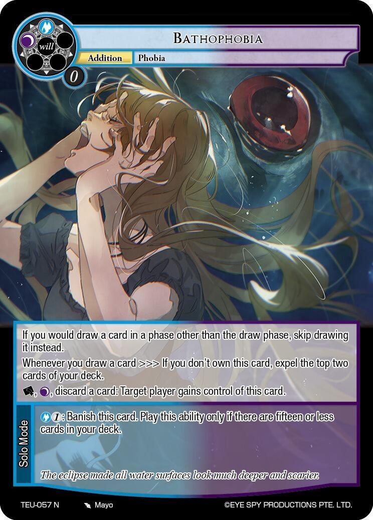 Image for Bathophobia (Timeless Eclipse of the Underworld) (TEU-057 N) - Force of Will