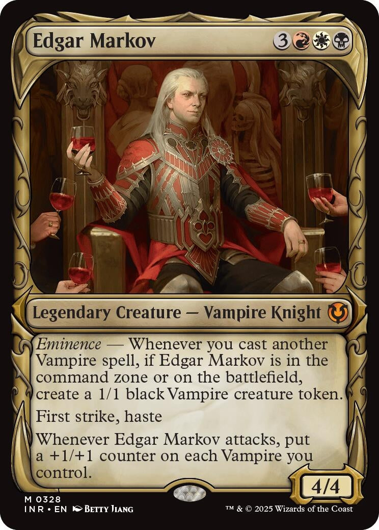 Image for Edgar Markov (Showcase) (Innistrad Remastered) (328) - Magic: The Gathering