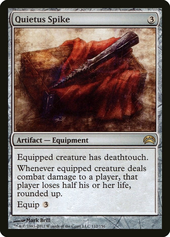Image for Quietus Spike (Planechase 2012) (112) - Magic: The Gathering