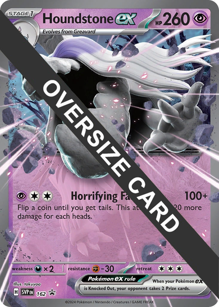 Image for Houndstone ex - 162 (Jumbo Cards) (162) - Pokemon