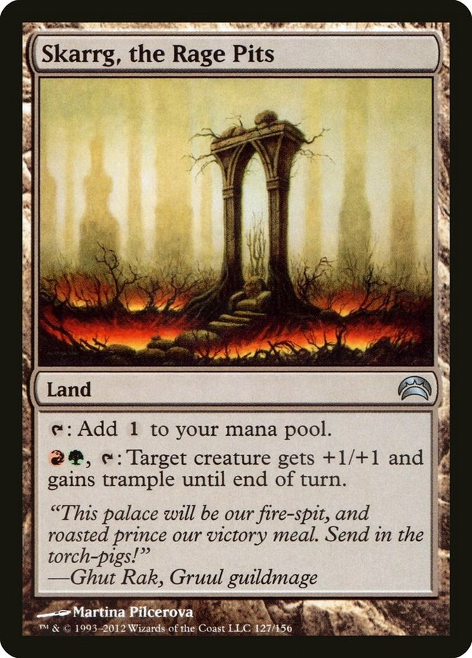 Image for Skarrg, the Rage Pits (Planechase 2012) (127) - Magic: The Gathering
