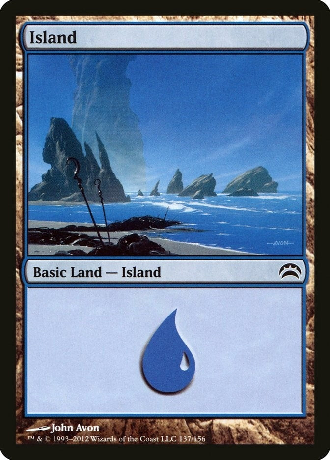 Image for Island (137) (Planechase 2012) (137) - Magic: The Gathering