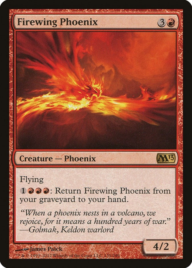 Image for Firewing Phoenix (Magic 2013 (M13)) (131) - Magic: The Gathering