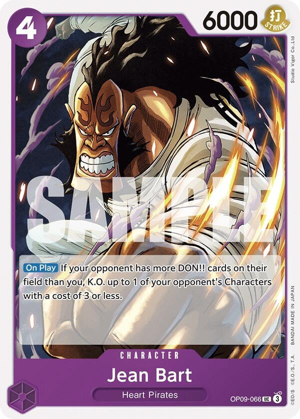 Image for Jean Bart (Emperors in the New World) (OP09-066) - One Piece Card Game
