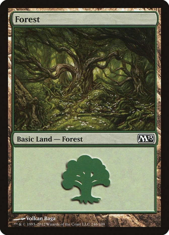 Image for Forest (246) (Magic 2013 (M13)) (246) - Magic: The Gathering
